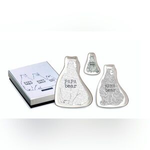 Love you more nesting tray bears